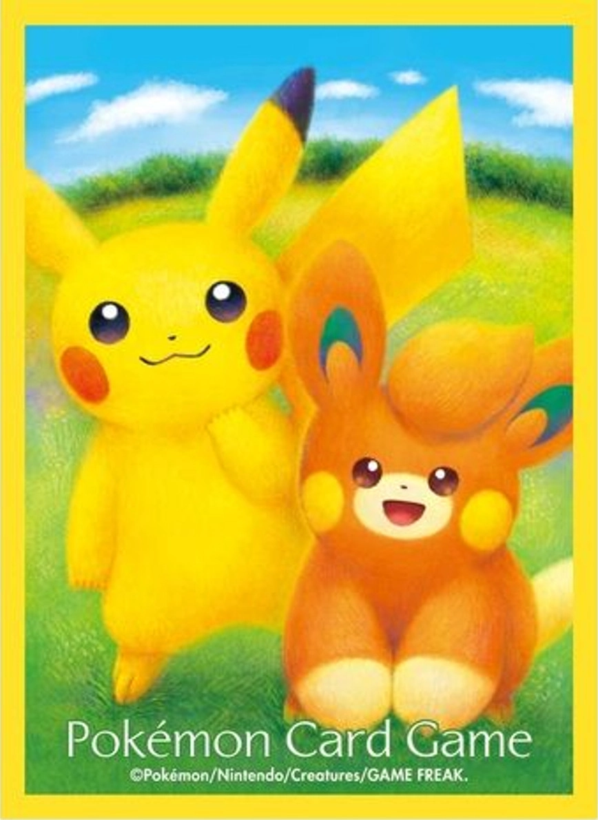 Card Sleeves - Pikachu & Pawmi (64-Pack) | I Want That Stuff Brandon