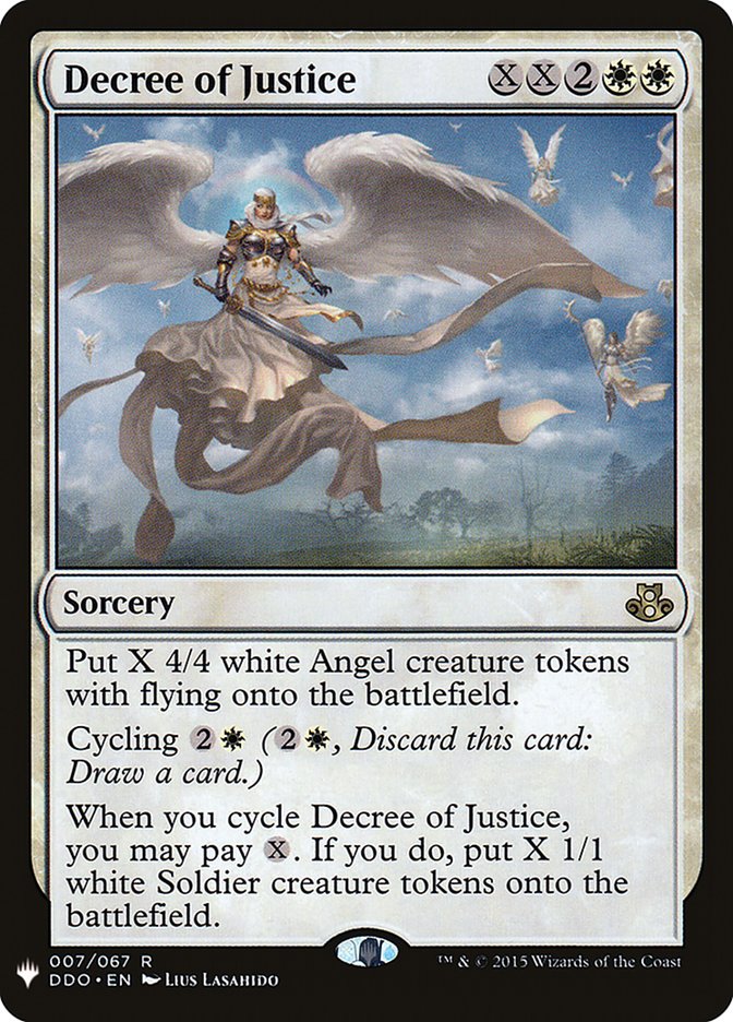 Decree of Justice [Mystery Booster] | I Want That Stuff Brandon