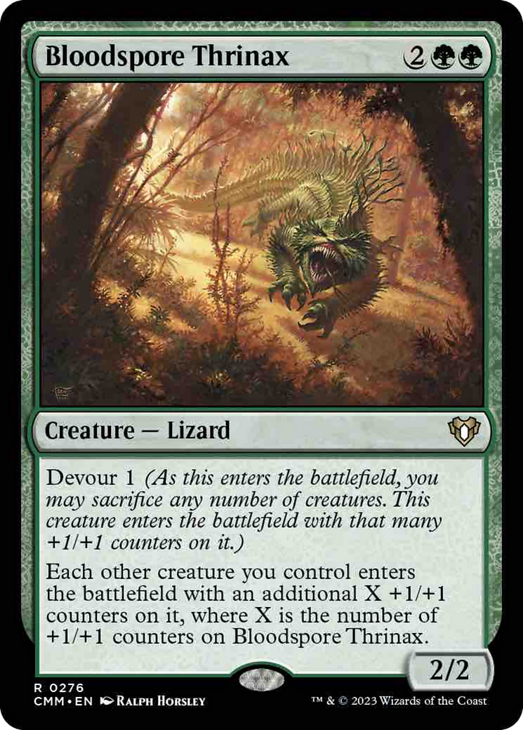 Bloodspore Thrinax [Commander Masters] | I Want That Stuff Brandon