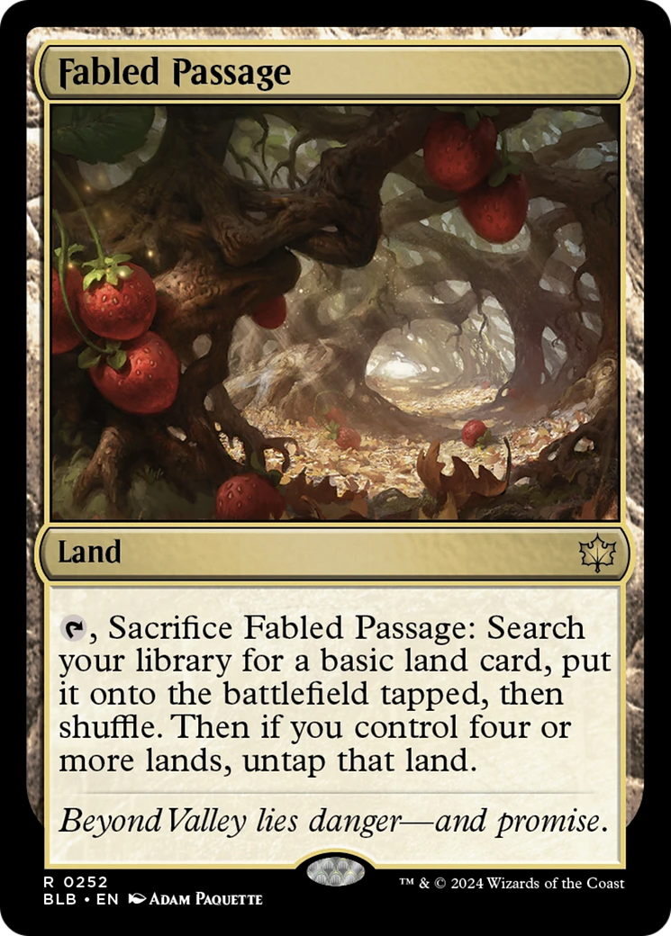 Fabled Passage [Bloomburrow] | I Want That Stuff Brandon