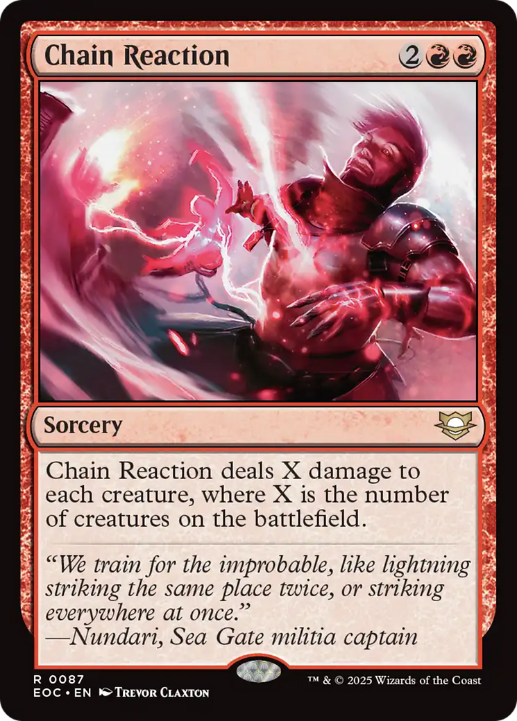 Chain Reaction [Edge of Eternities Commander] | I Want That Stuff Brandon