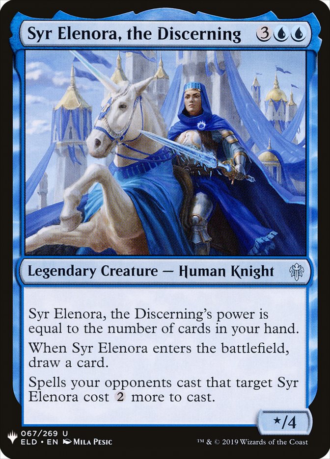 Syr Elenora, the Discerning [Mystery Booster] | I Want That Stuff Brandon