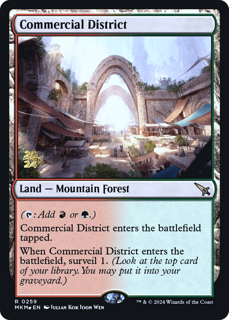Commercial District [Murders at Karlov Manor Prerelease Promos] | I Want That Stuff Brandon