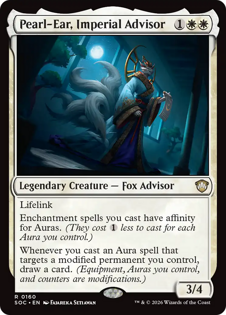 Pearl-Ear, Imperial Advisor [Secrets of Strixhaven Commander] | I Want That Stuff Brandon