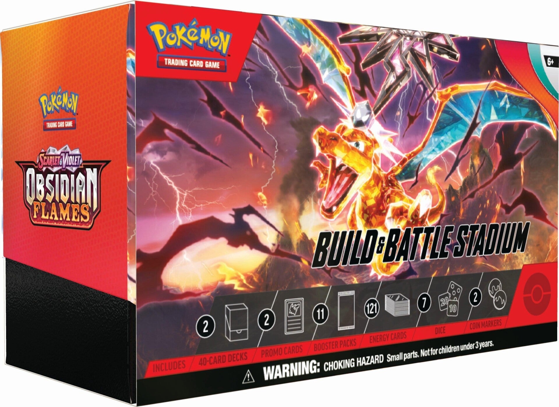 Scarlet & Violet: Obsidian Flames - Build & Battle Stadium | I Want That Stuff Brandon