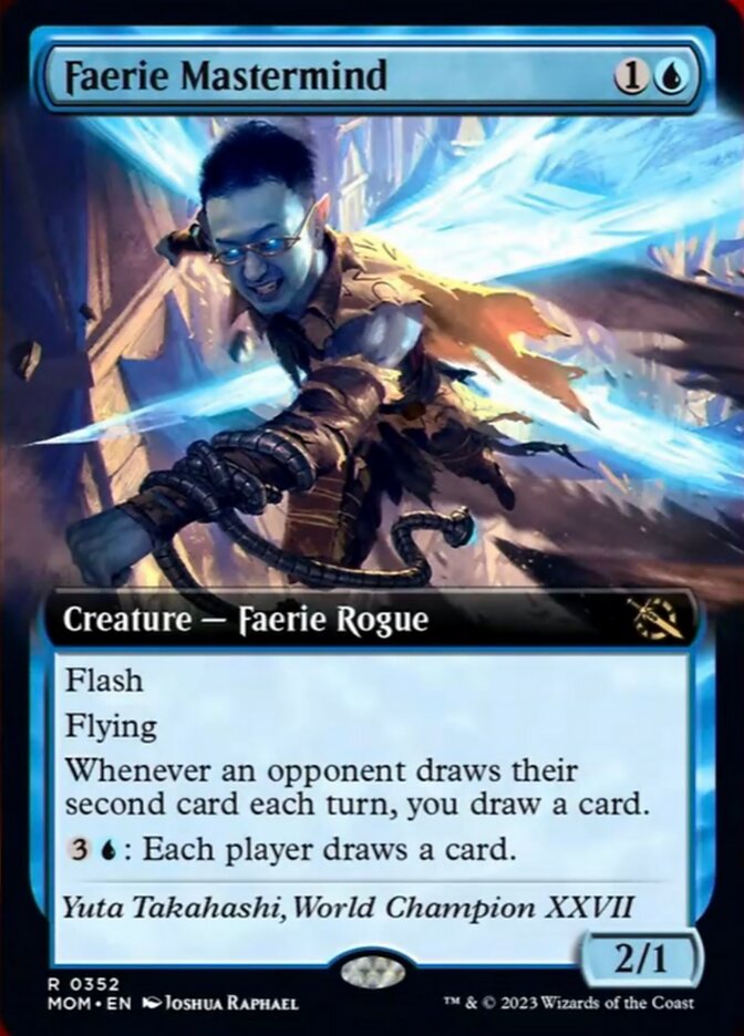 Faerie Mastermind (Extended Art) [March of the Machine] | I Want That Stuff Brandon