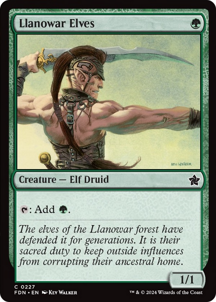 Llanowar Elves [Foundations] | I Want That Stuff Brandon