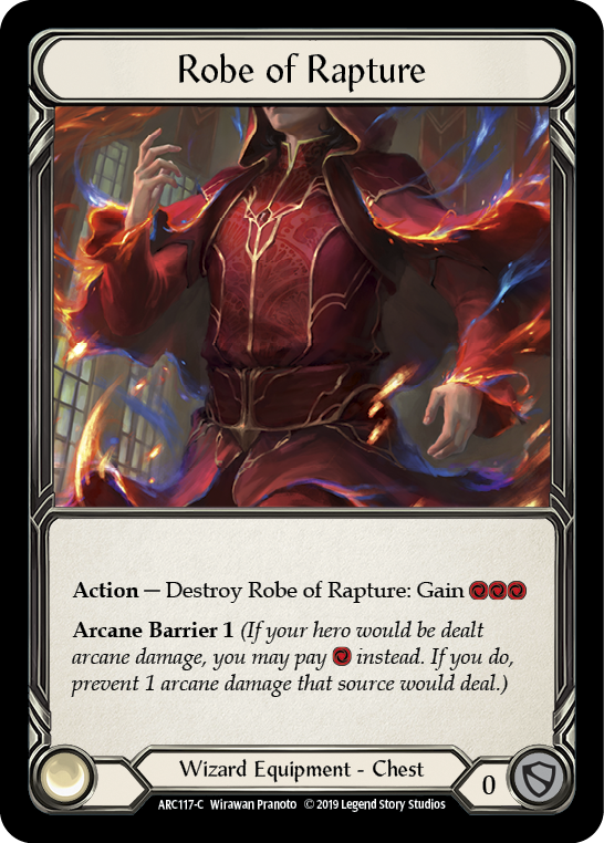Robe of Rapture [ARC117-C] (Arcane Rising)  1st Edition Normal | I Want That Stuff Brandon