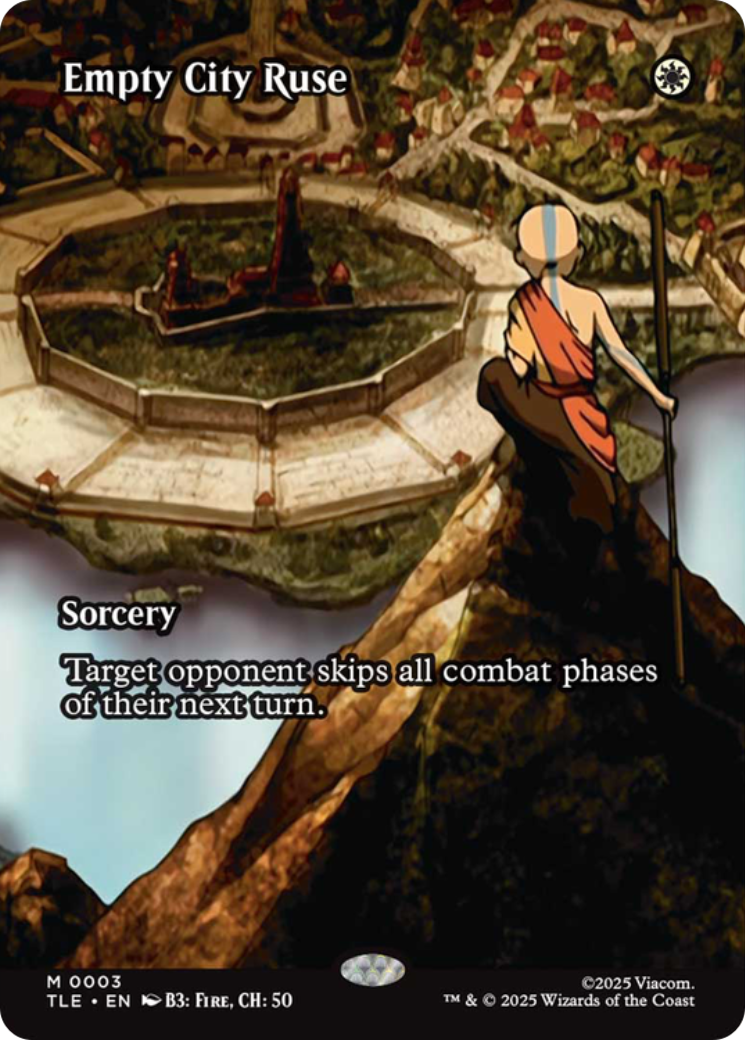 Empty City Ruse (Borderless) [Avatar: The Last Airbender: Eternal-Legal] | I Want That Stuff Brandon