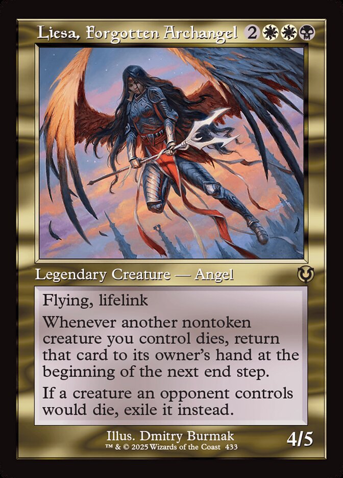 Liesa, Forgotten Archangel (Retro Frame) [Innistrad Remastered] | I Want That Stuff Brandon