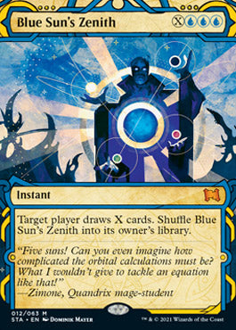 Blue Sun's Zenith (Foil Etched) [Strixhaven: Mystical Archive] | I Want That Stuff Brandon
