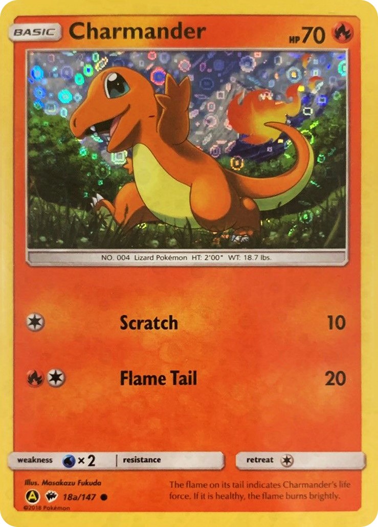 Charmander (18a/147) (General Mills Cereal Foil) [Alternate Art Promos] | I Want That Stuff Brandon