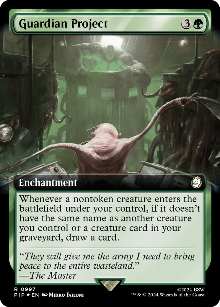 Guardian Project (Extended Art) (Surge Foil) [Fallout] | I Want That Stuff Brandon