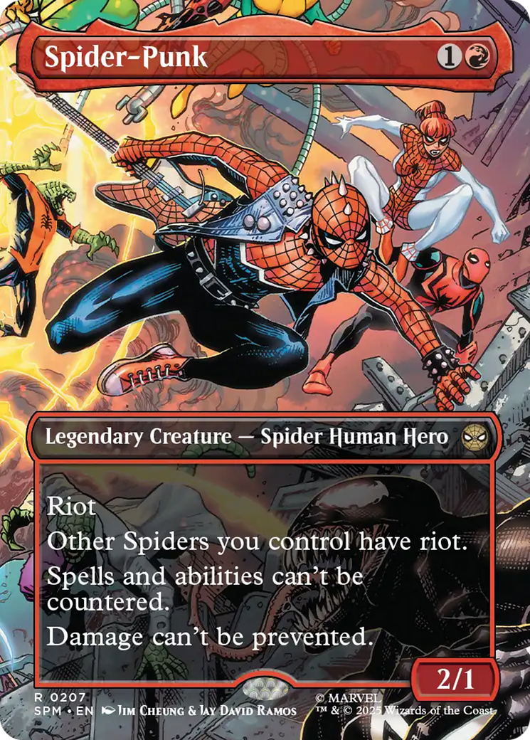 Spider-Punk (0207) (Borderless) [Marvel's Spider-Man] | I Want That Stuff Brandon