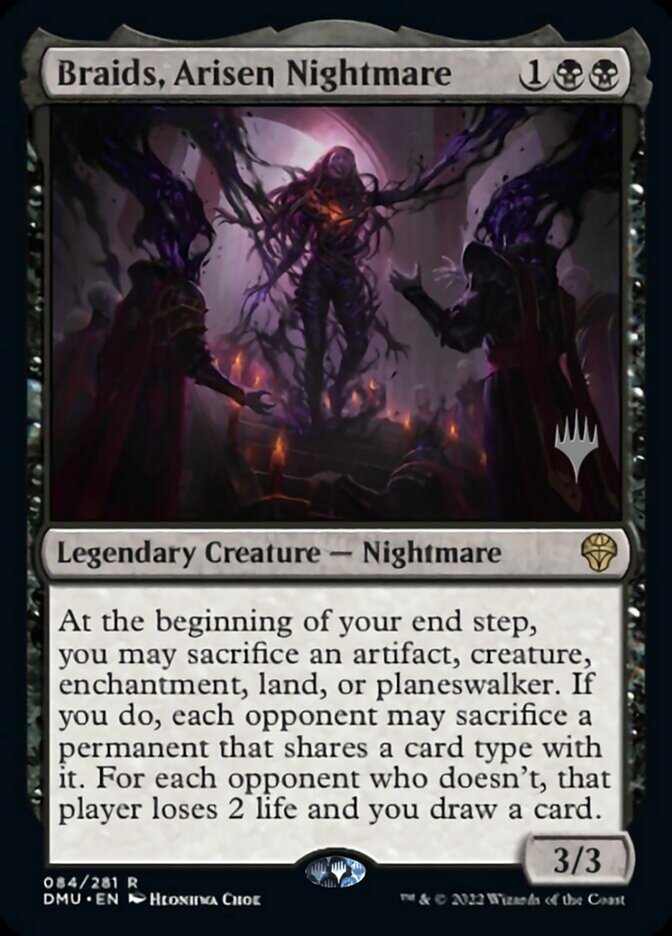 Braids, Arisen Nightmare (Promo Pack) [Dominaria United Promos] | I Want That Stuff Brandon