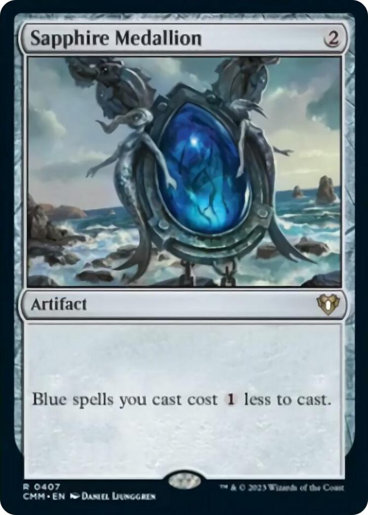 Sapphire Medallion [Commander Masters] | I Want That Stuff Brandon