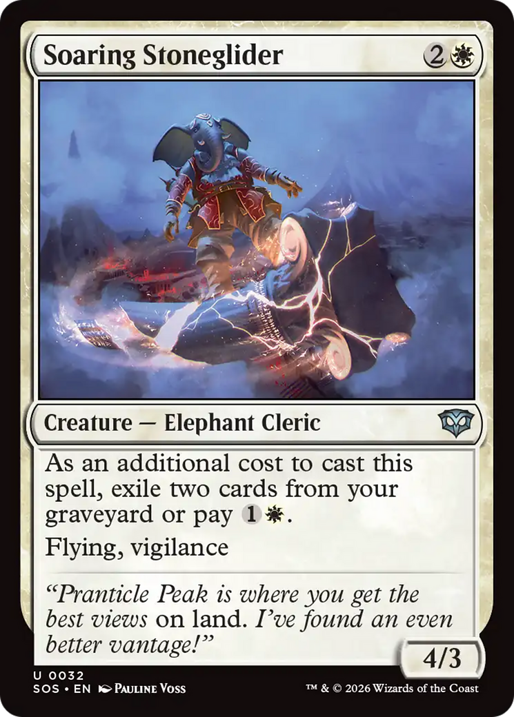 Soaring Stoneglider [Secrets of Strixhaven] | I Want That Stuff Brandon