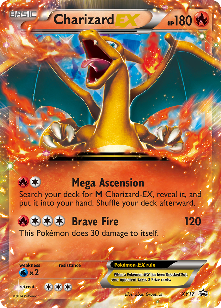 Charizard EX (XY17) [XY: Black Star Promos] | I Want That Stuff Brandon