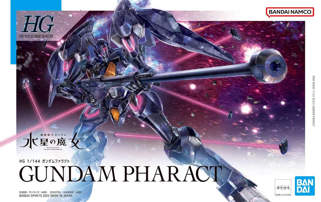 Bandai HG 1/144 #07 Gundam Pharact "The Witch From Mercury" | I Want That Stuff Brandon