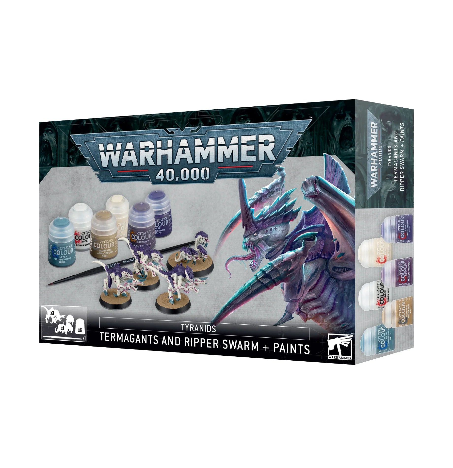 Warhammer 40k: Termagaunts and Ripper Swarm + Paints Set | I Want That Stuff Brandon