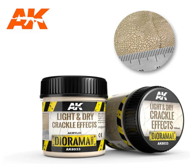 AK Interactive: Light & Dry Crackle Effects | I Want That Stuff Brandon
