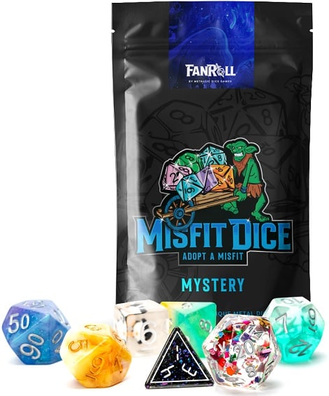 MDG: Fan Roll Misfit Mystery Dice Pack | I Want That Stuff Brandon