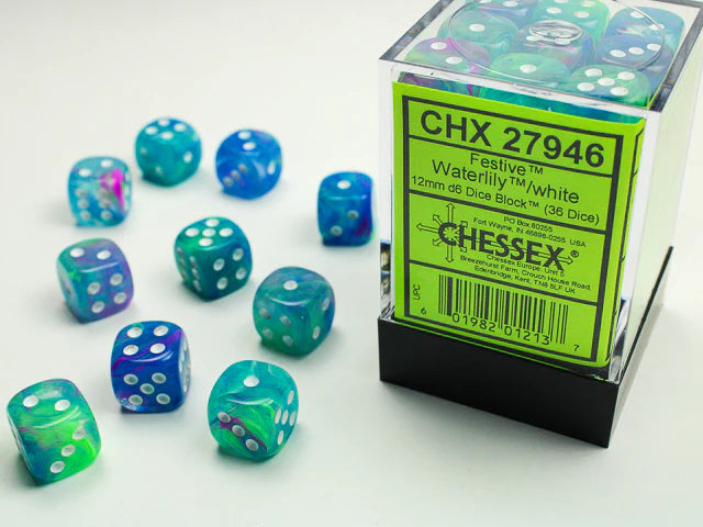 Chessex: 12mm Festive Dice | I Want That Stuff Brandon