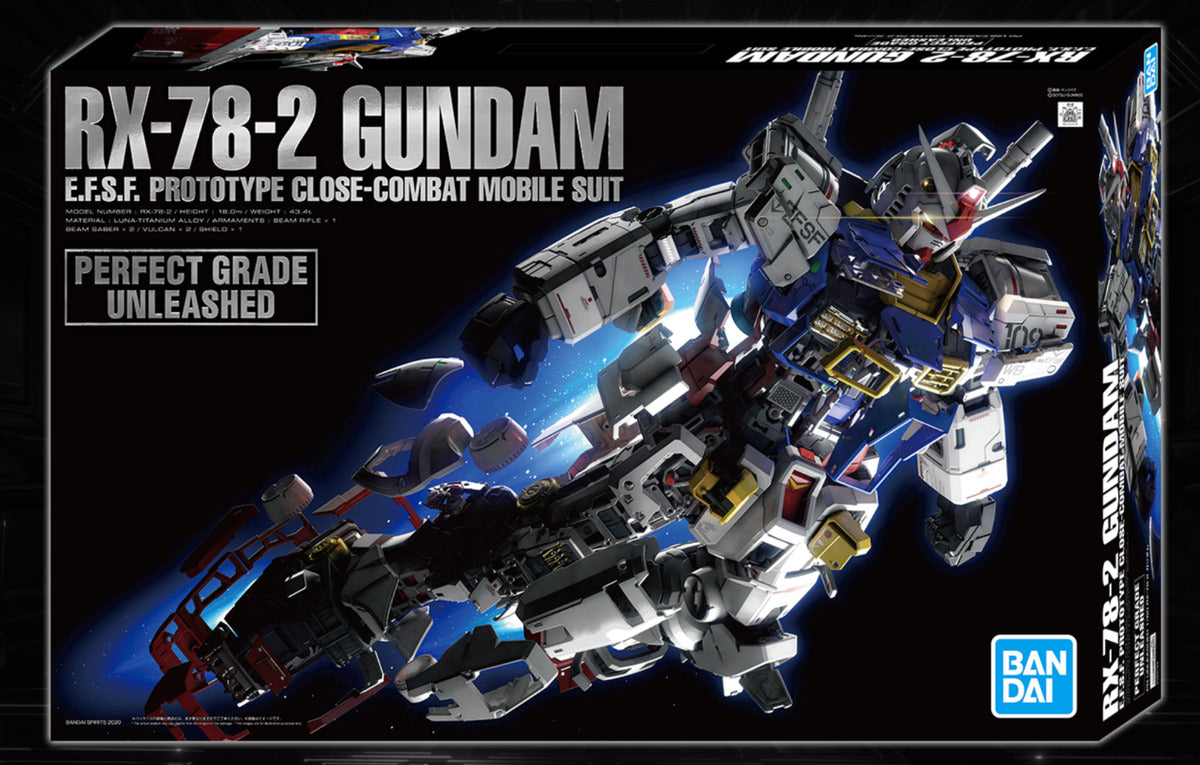 RX-78-2 Gundam E.F.S.F. Protoype Close-Combat Mobile Suit Perfect Grade Unleashed 1/60 | I Want That Stuff Brandon