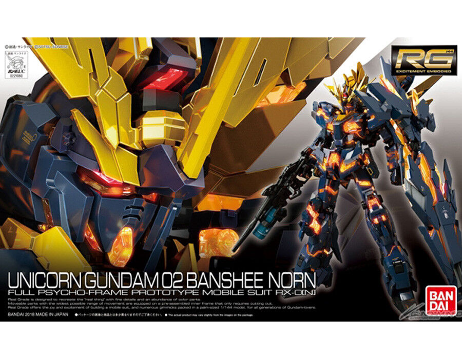 Bandai RG 1/144 Banshee Norn "Gundam Unicorn" | I Want That Stuff Brandon