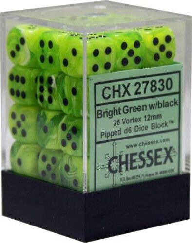 Chessex: 12mm Vortex Dice | I Want That Stuff Brandon