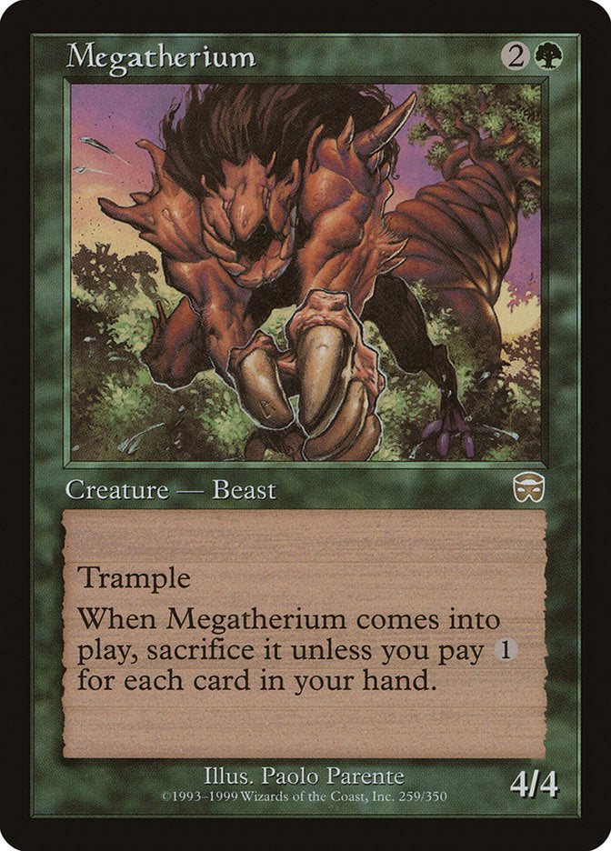 Megatherium [Mercadian Masques] | I Want That Stuff Brandon