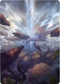 Prismatic Vista Art Card [Zendikar Rising Art Series] | I Want That Stuff Brandon