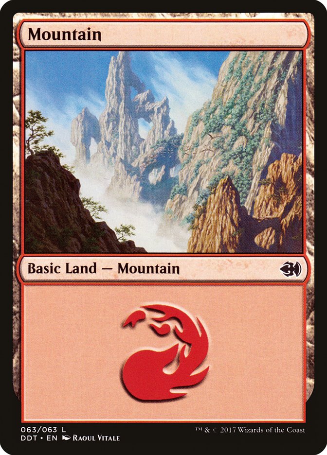Mountain (63) [Duel Decks: Merfolk vs. Goblins] | I Want That Stuff Brandon