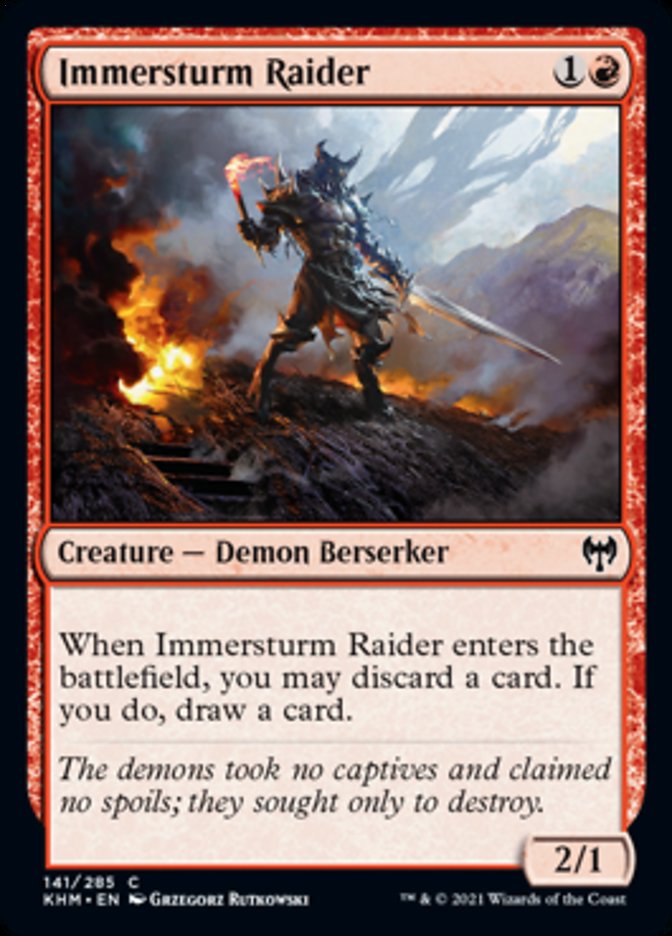 Immersturm Raider [Kaldheim] | I Want That Stuff Brandon