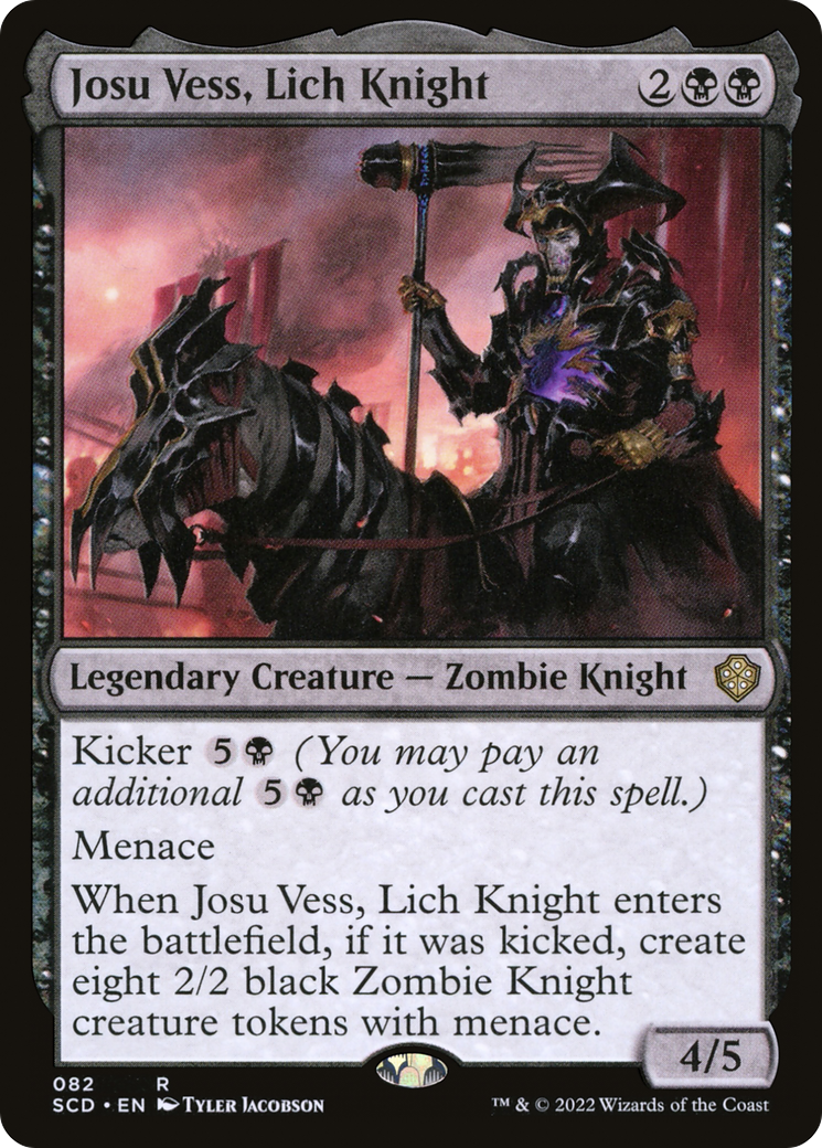 Josu Vess, Lich Knight [Starter Commander Decks] | I Want That Stuff Brandon