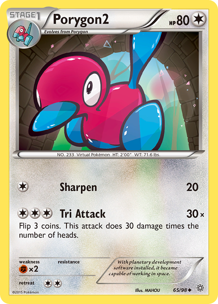 Porygon2 (65/98) [XY: Ancient Origins] | I Want That Stuff Brandon