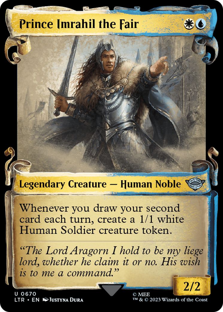 Prince Imrahil the Fair [The Lord of the Rings: Tales of Middle-Earth Showcase Scrolls] | I Want That Stuff Brandon