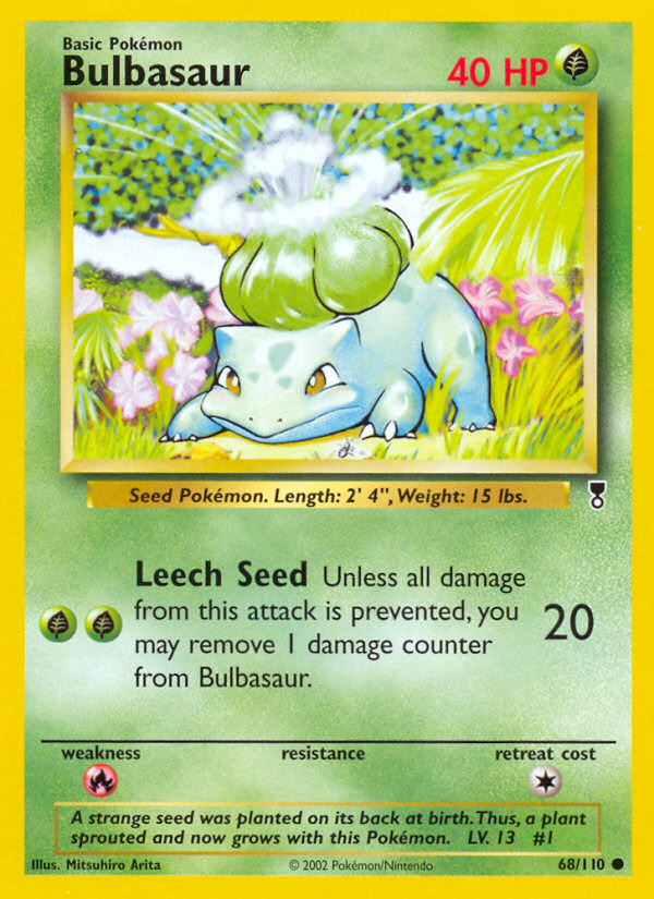 Bulbasaur (68/110) [Legendary Collection] | I Want That Stuff Brandon