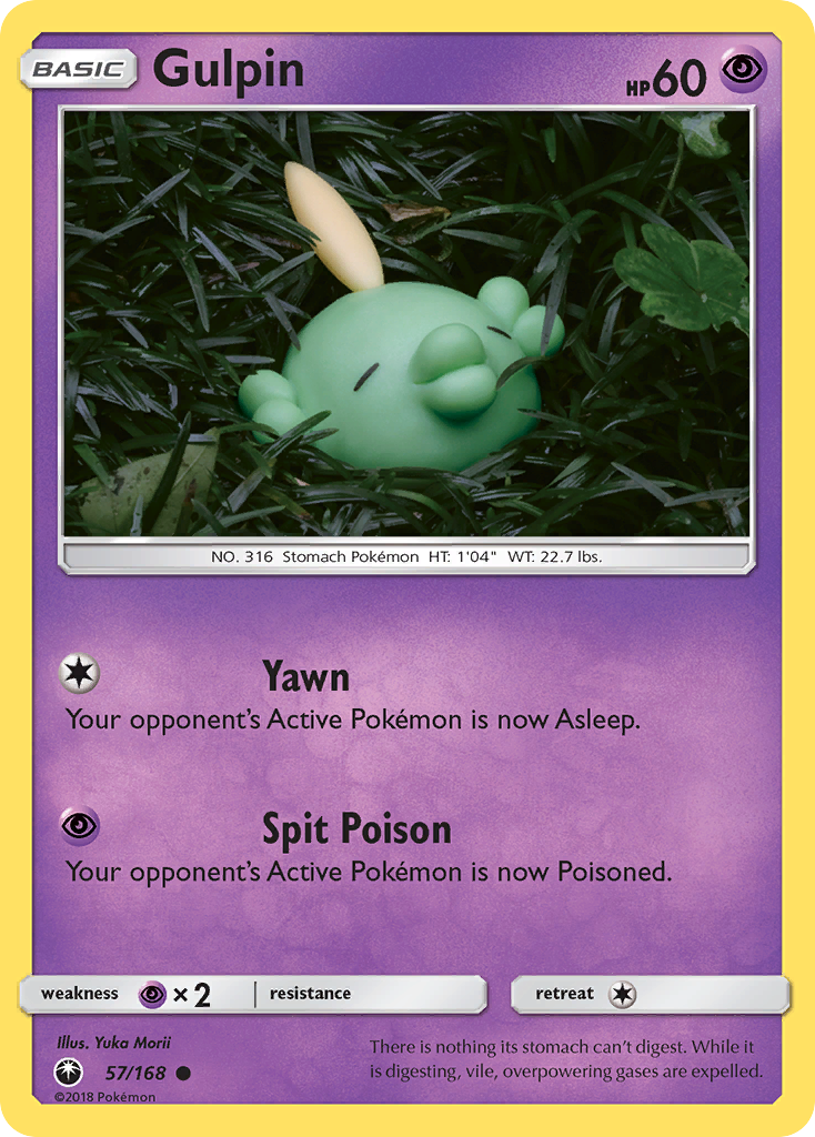 Gulpin (57/168) [Sun & Moon: Celestial Storm] | I Want That Stuff Brandon