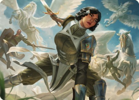 Resolute Reinforcements Art [Dominaria United Art Series] | I Want That Stuff Brandon