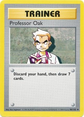 Professor Oak (88/102) [Base Set Shadowless Unlimited] | I Want That Stuff Brandon
