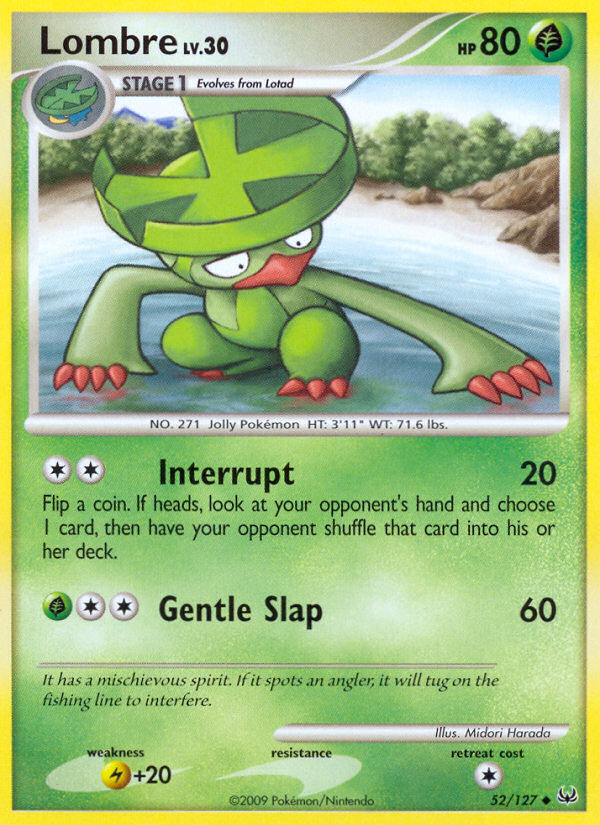 Lombre (52/127) [Platinum: Base Set] | I Want That Stuff Brandon