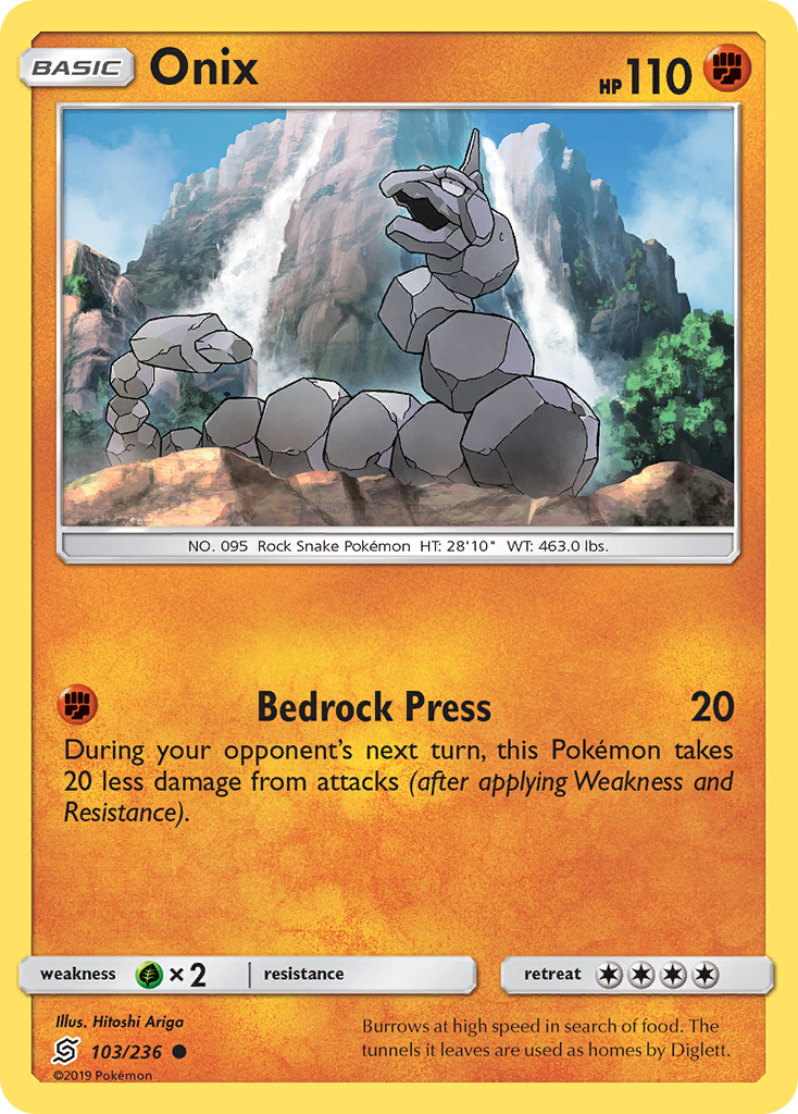Onix (103/236) [Sun & Moon: Unified Minds] | I Want That Stuff Brandon