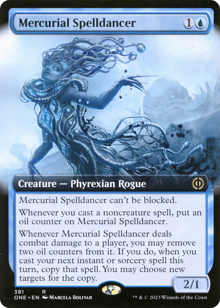 Mercurial Spelldancer (Extended Art) [Phyrexia: All Will Be One] | I Want That Stuff Brandon