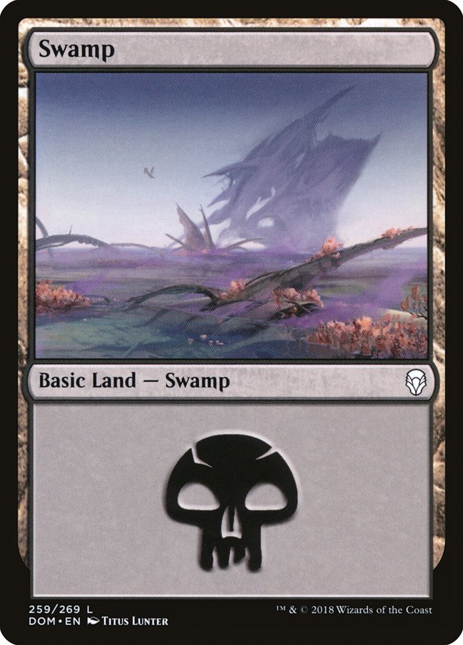 Swamp (259) [Dominaria] | I Want That Stuff Brandon