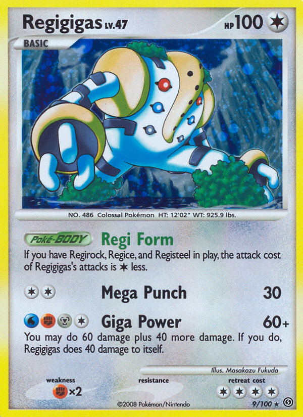 Regigigas (9/100) [Diamond & Pearl: Stormfront] | I Want That Stuff Brandon