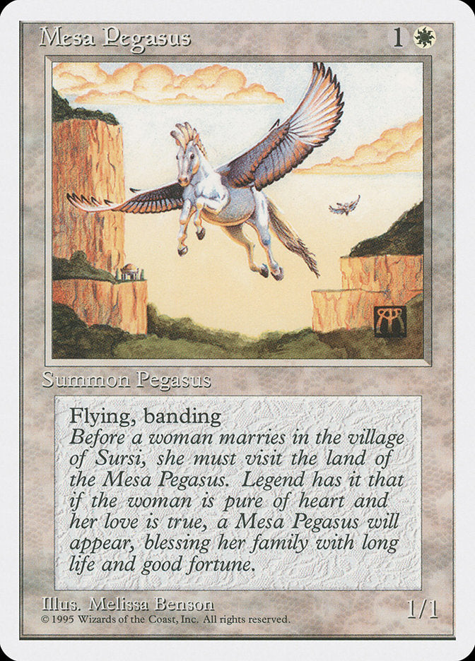 Mesa Pegasus [Fourth Edition] | I Want That Stuff Brandon