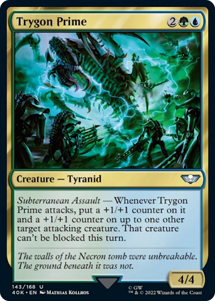 Trygon Prime (Surge Foil) [Warhammer 40,000] | I Want That Stuff Brandon