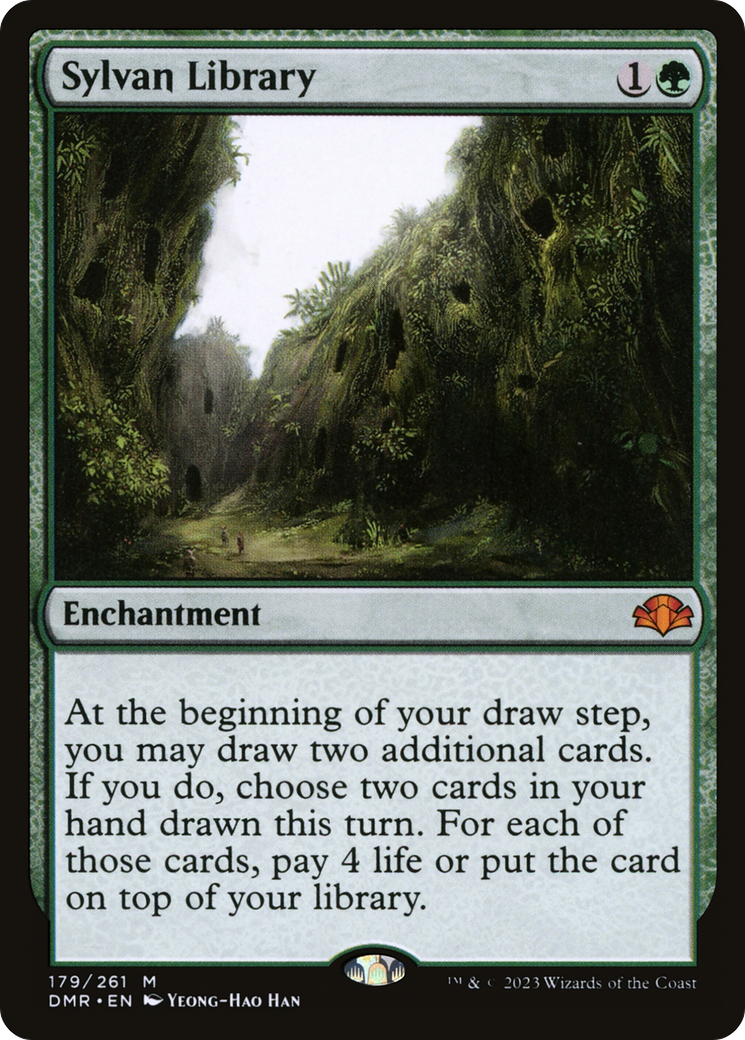 Sylvan Library [Dominaria Remastered] | I Want That Stuff Brandon