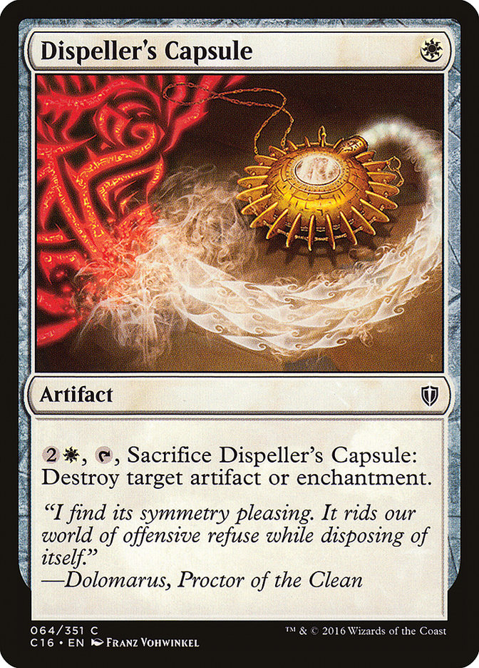 Dispeller's Capsule [Commander 2016] | I Want That Stuff Brandon